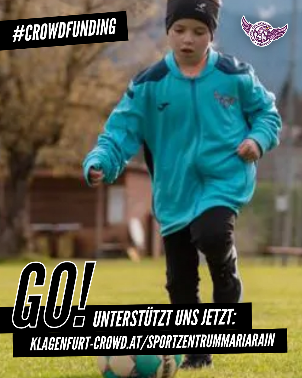Projektstart!  Unser Herzensprojekt ist live: Sportzentrum Maria Rain – Kärnten